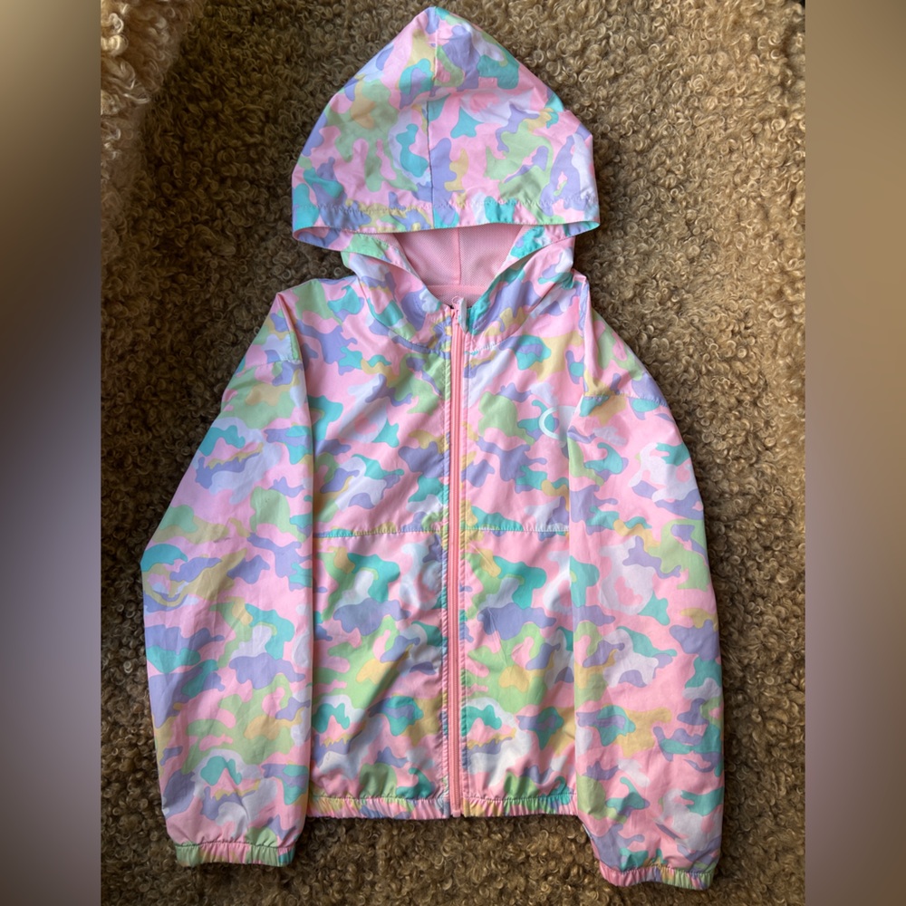 Champion: Kids Pastel Camo Windbreaker - Picture 2 of 11